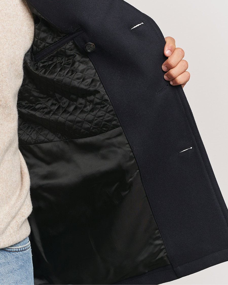 Mies | Takit | Belstaff | Milford Wool Peacoat Ink Blue