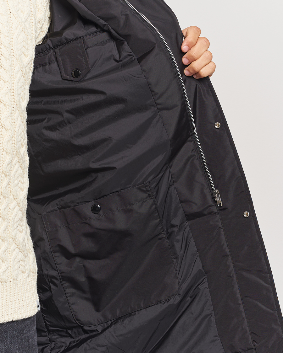 Mies | Takit | Belstaff | Drill Padded Nylon Coat Black