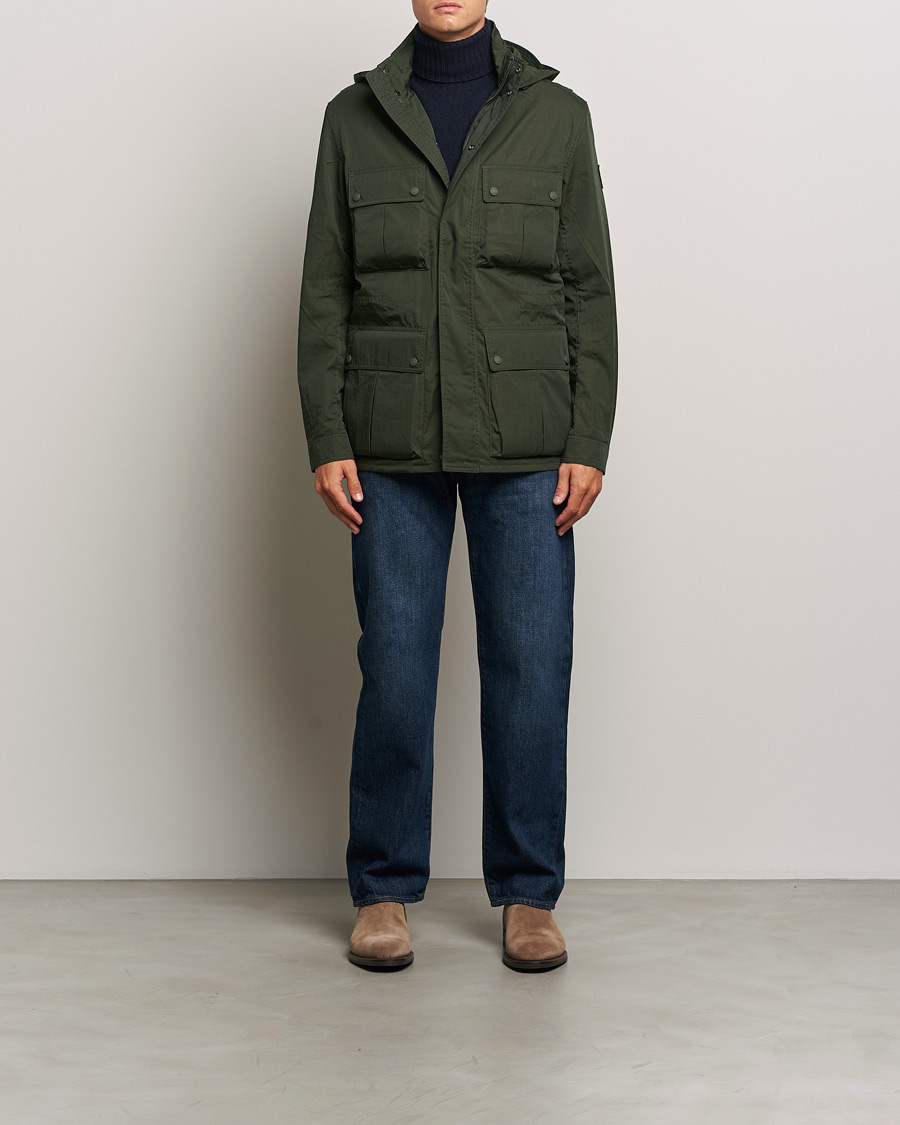 Mies | Takit | Belstaff | Drome Field Jacket Tile Green