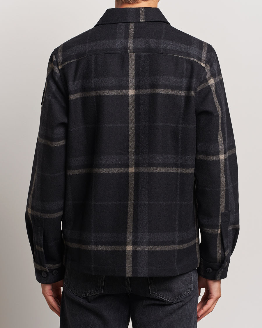 Mies | Takit | Belstaff | Forge Checked Wool Jacket Charcoal