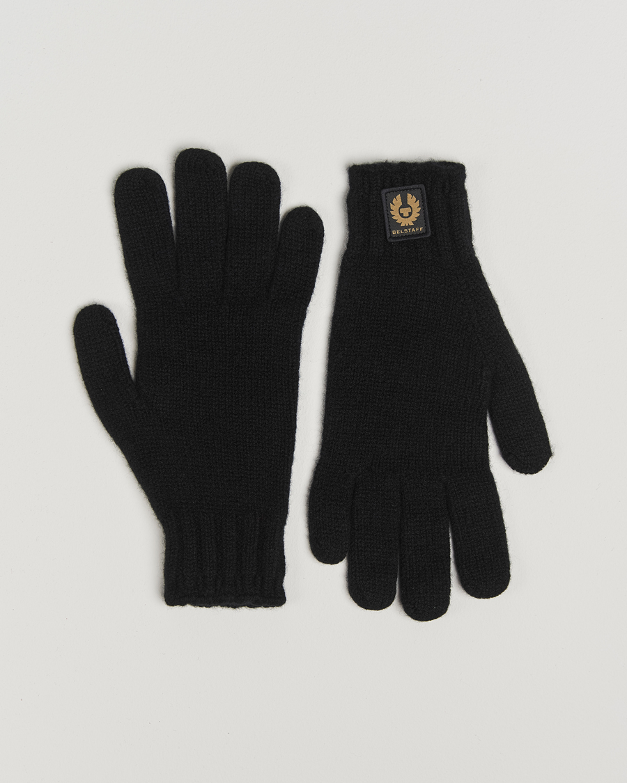 Mies | Belstaff Watch Wool Glove Black | Belstaff | Watch Wool Glove Black