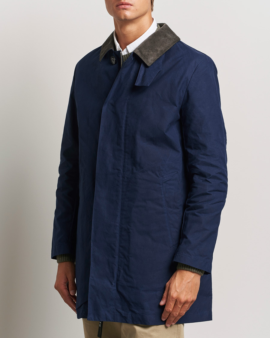 Mies | Takit | Mackintosh | Norfolk Coat Navy