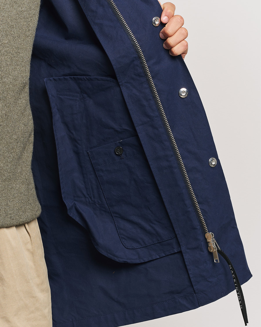 Mies | Takit | Mackintosh | Norfolk Coat Navy