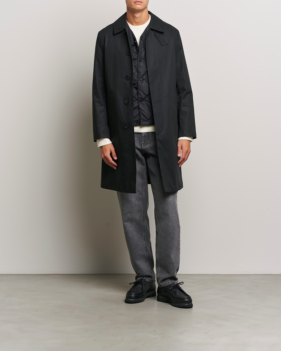 Mies | Takit | Mackintosh | Manchester Car Coat Black