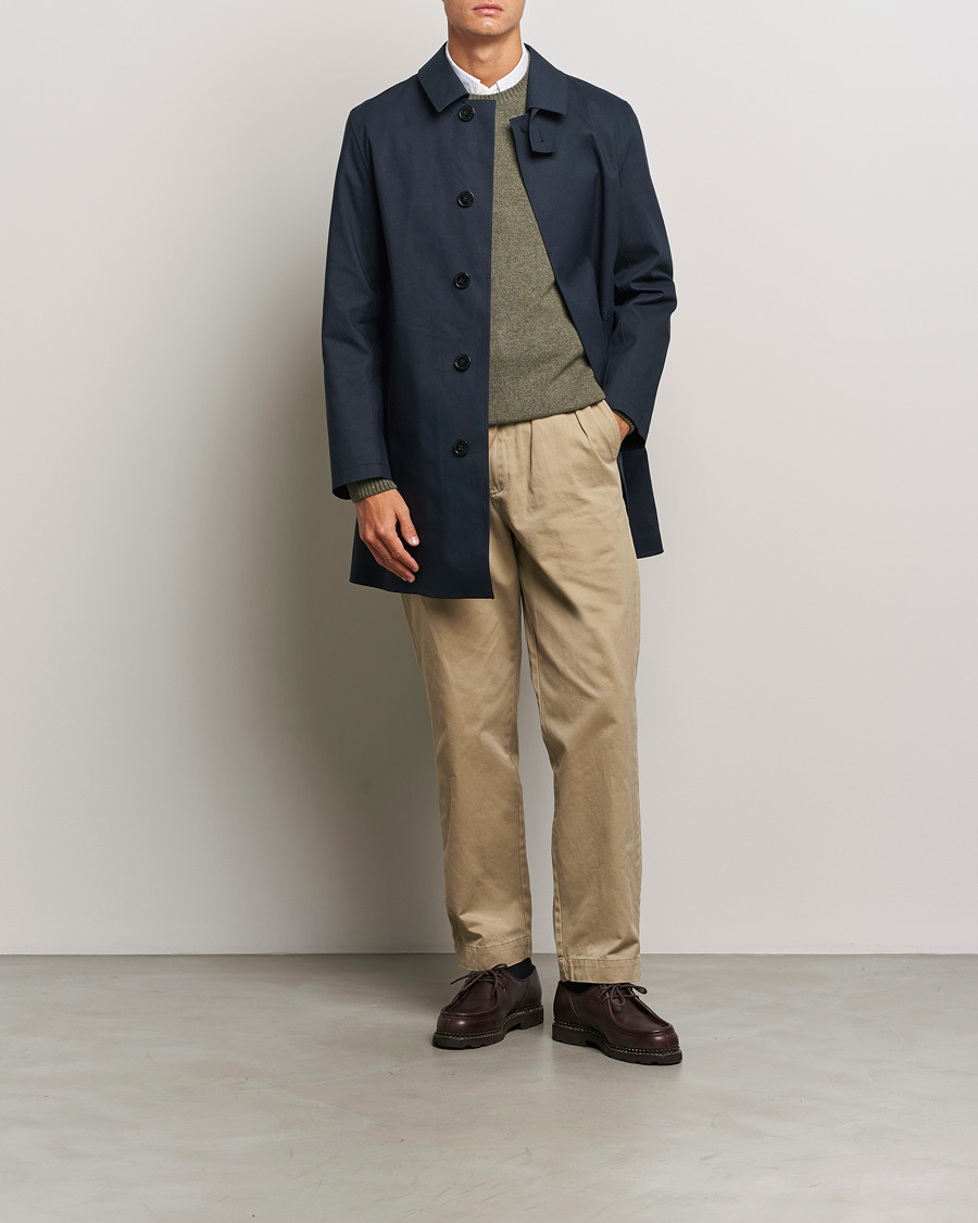 Mies | Takit | Mackintosh | Dunkeld Short Coat Navy