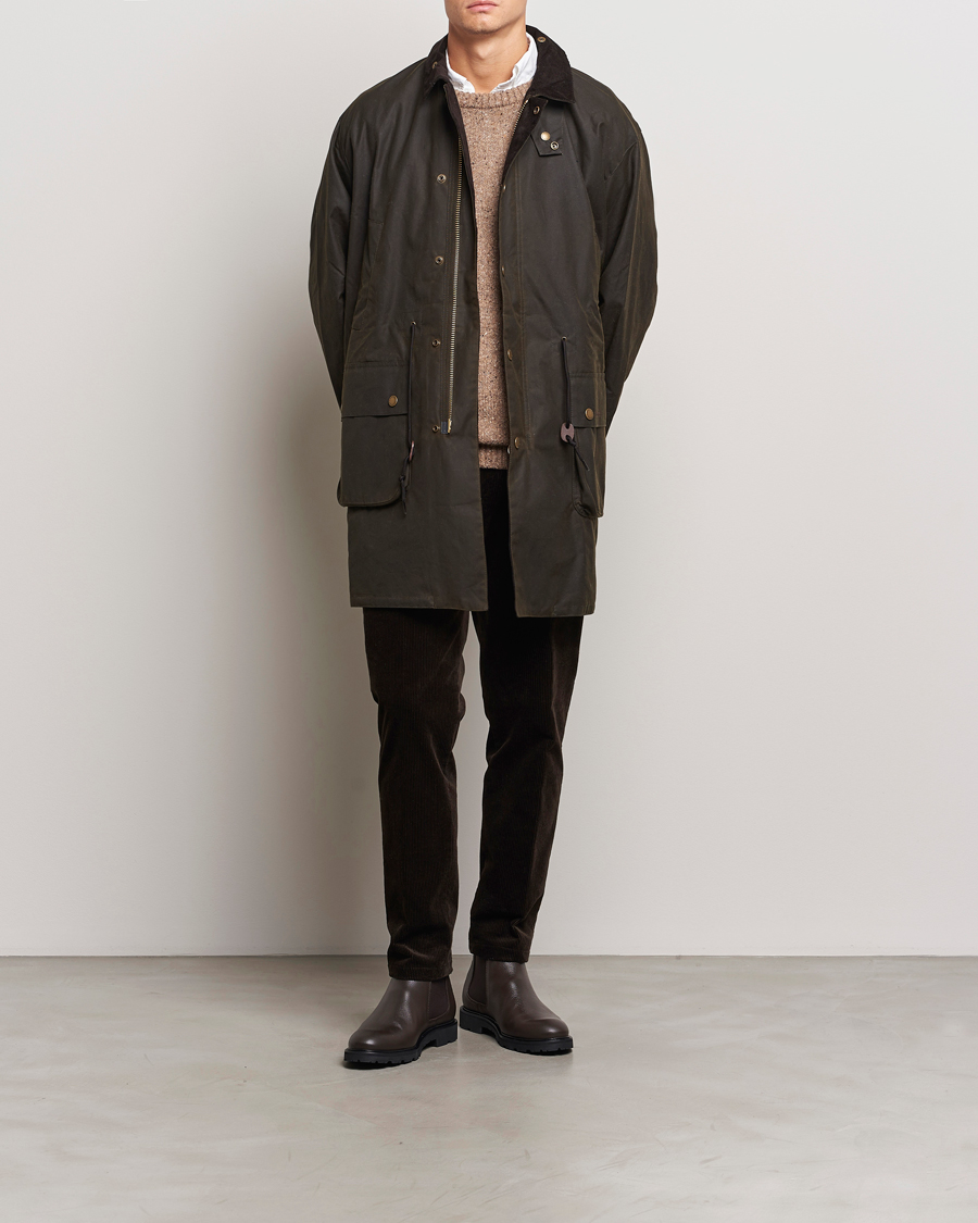 Mies | Takit | Barbour Heritage | Bedale Wax Trench Coat Olive