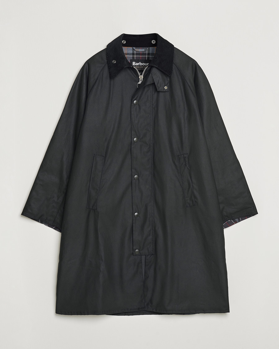 Mies | Takit | Barbour Heritage | Modfied Exmoore Wax Coat Black