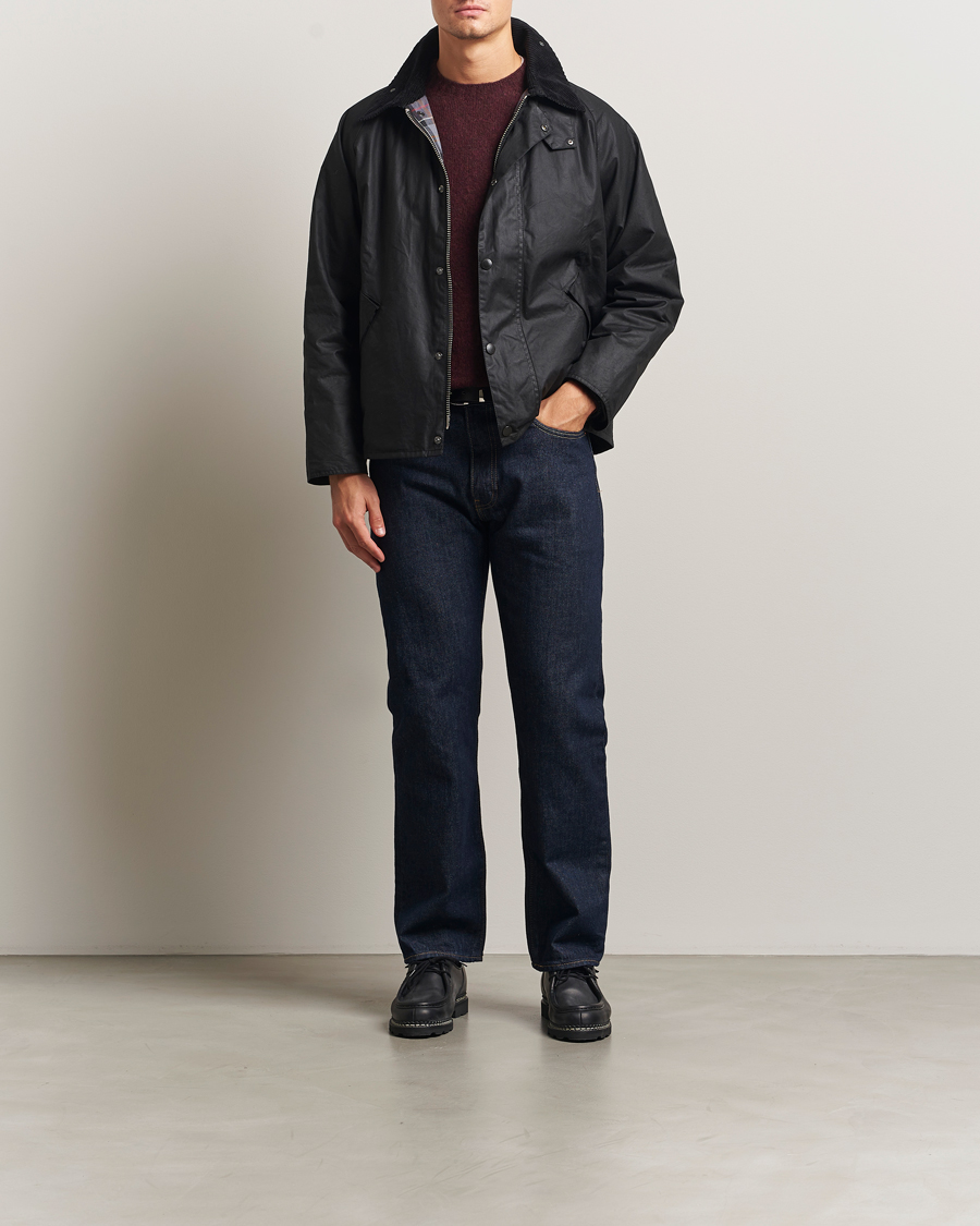 Mies | Takit | Barbour Heritage | Oversize Transport Wax Jacket Black