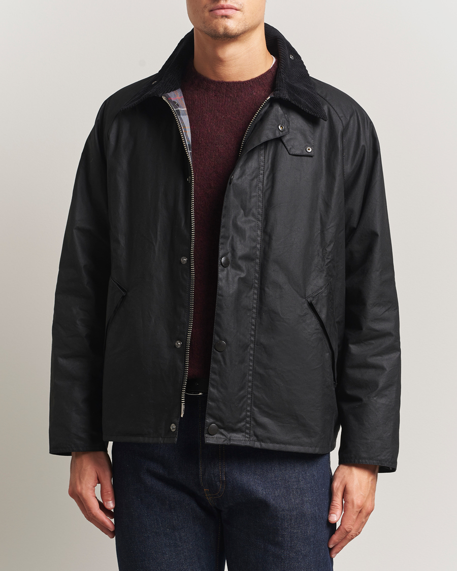 Mies | Takit | Barbour Heritage | Transport Wax Jacket Black
