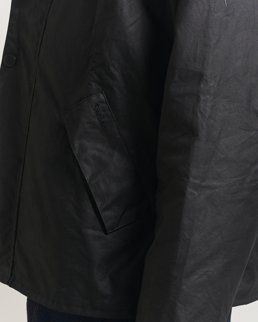 Mies | Takit | Barbour Heritage | Oversize Transport Wax Jacket Black