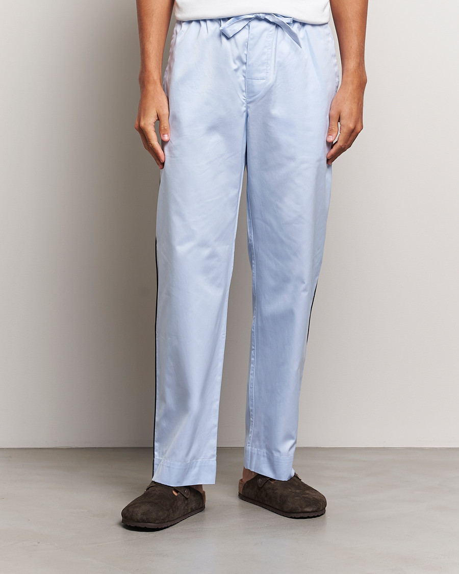 Mies | Yöpuvut ja kylpytakit | Tekla | Sateen Pyjama Pants Bellhop Blue