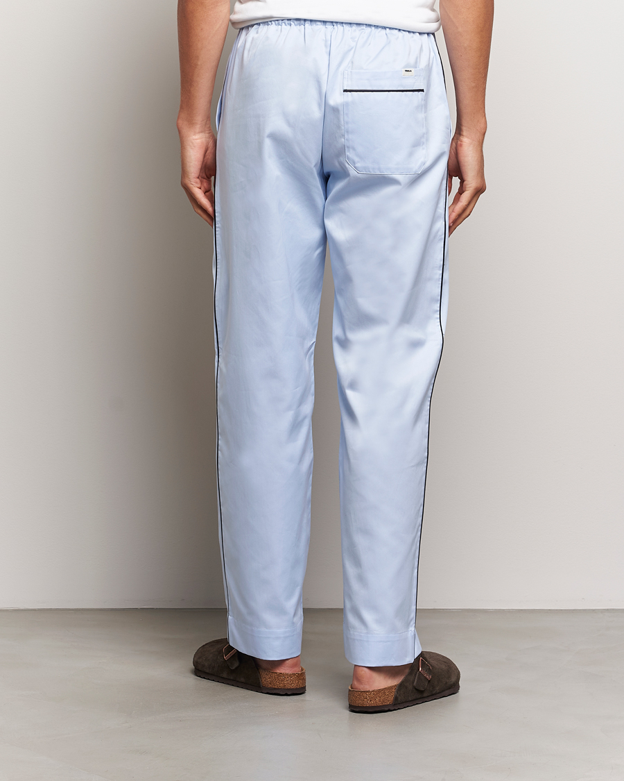 Mies | Yöpuvut ja kylpytakit | Tekla | Sateen Pyjama Pants Bellhop Blue