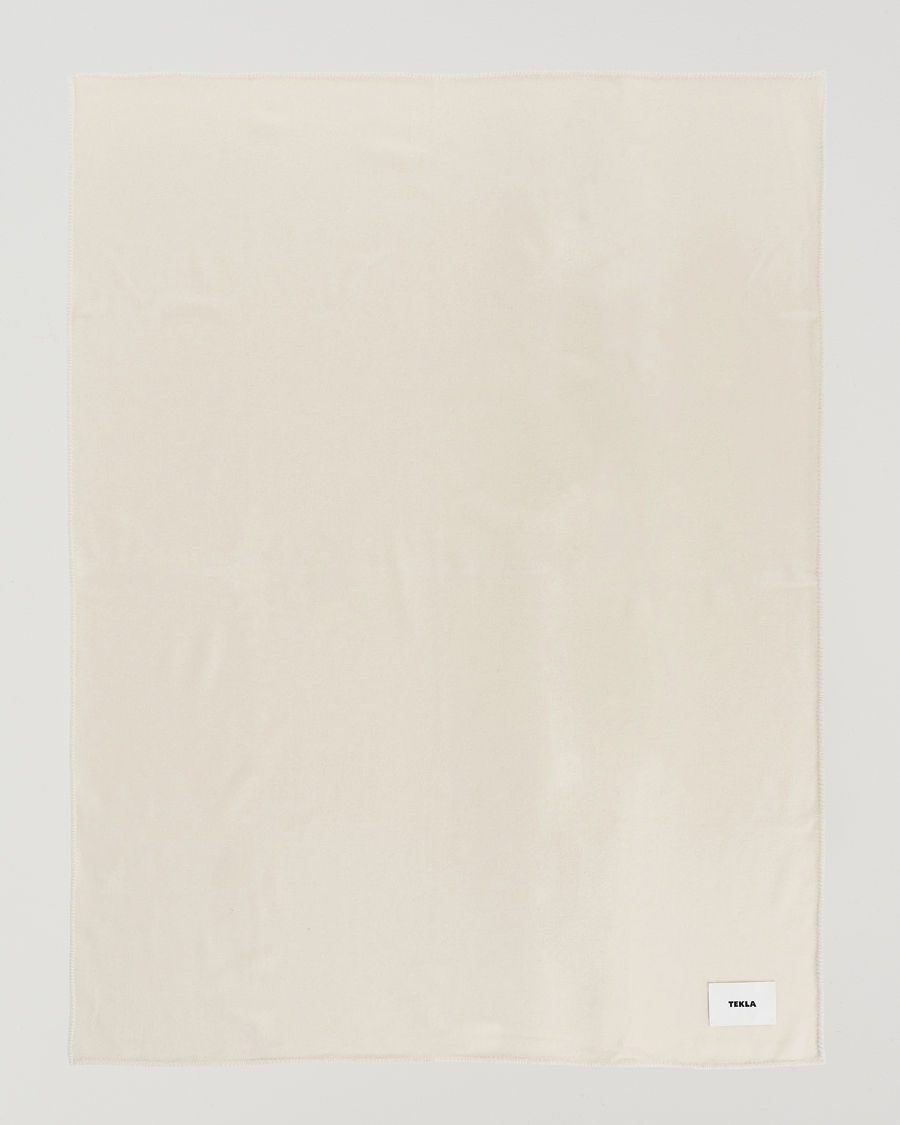 Mies | Tekla Lambswool Blanket Snow | Tekla | Lambswool Blanket Snow