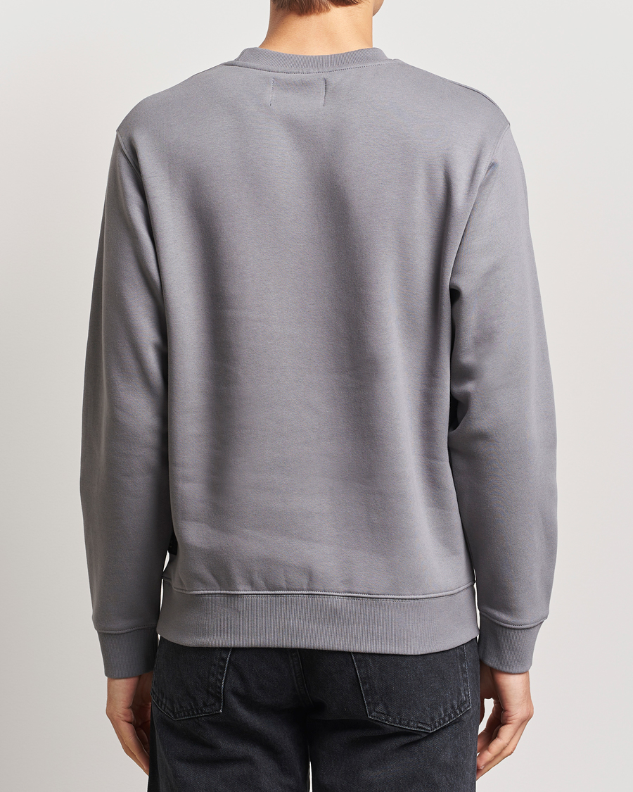 Mies | Puserot | Replay | Tonal Logo Crew Neck Sweatshirt Dark Grey