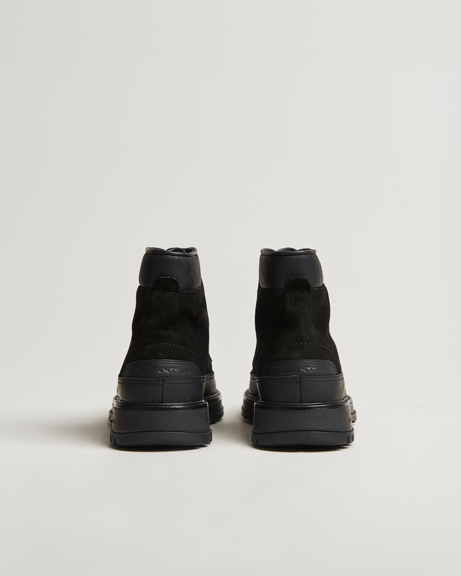 Mies | GANT Clefton Felt Lined Suede Boot Black | GANT | Clefton Felt Lined Suede Boot Black