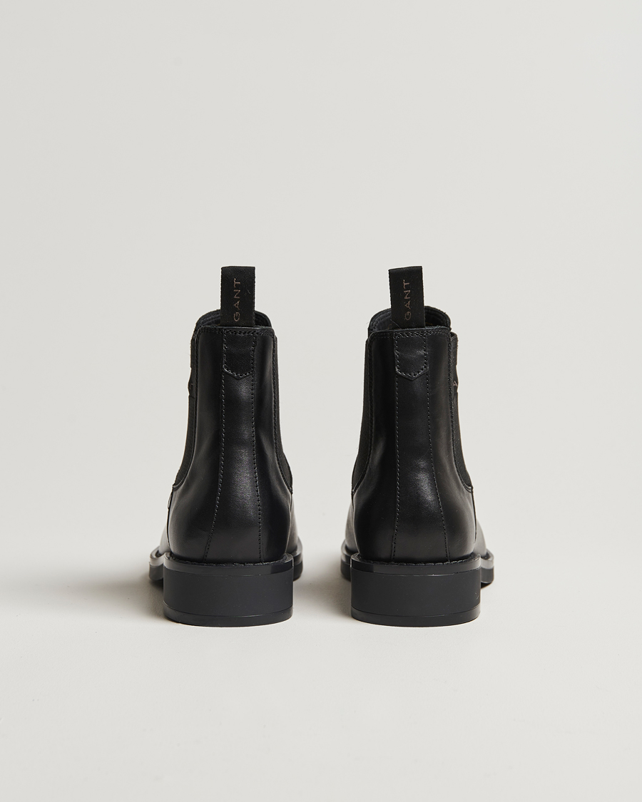 Mies | GANT Prepdale Leather Chelsea Boot Black | GANT | Prepdale Leather Chelsea Boot Black