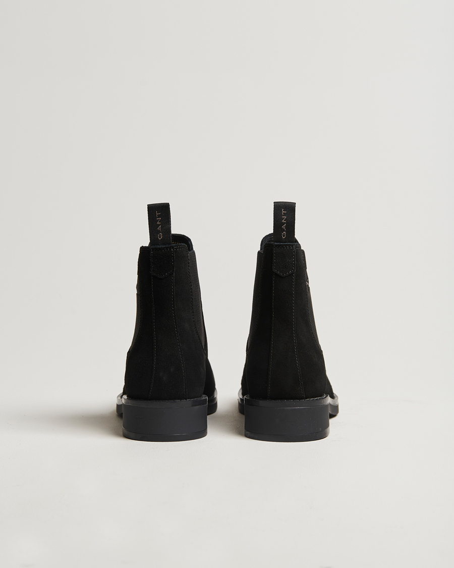 Mies | GANT Prepdale Suede Chelsea Boot Black | GANT | Prepdale Suede Chelsea Boot Black