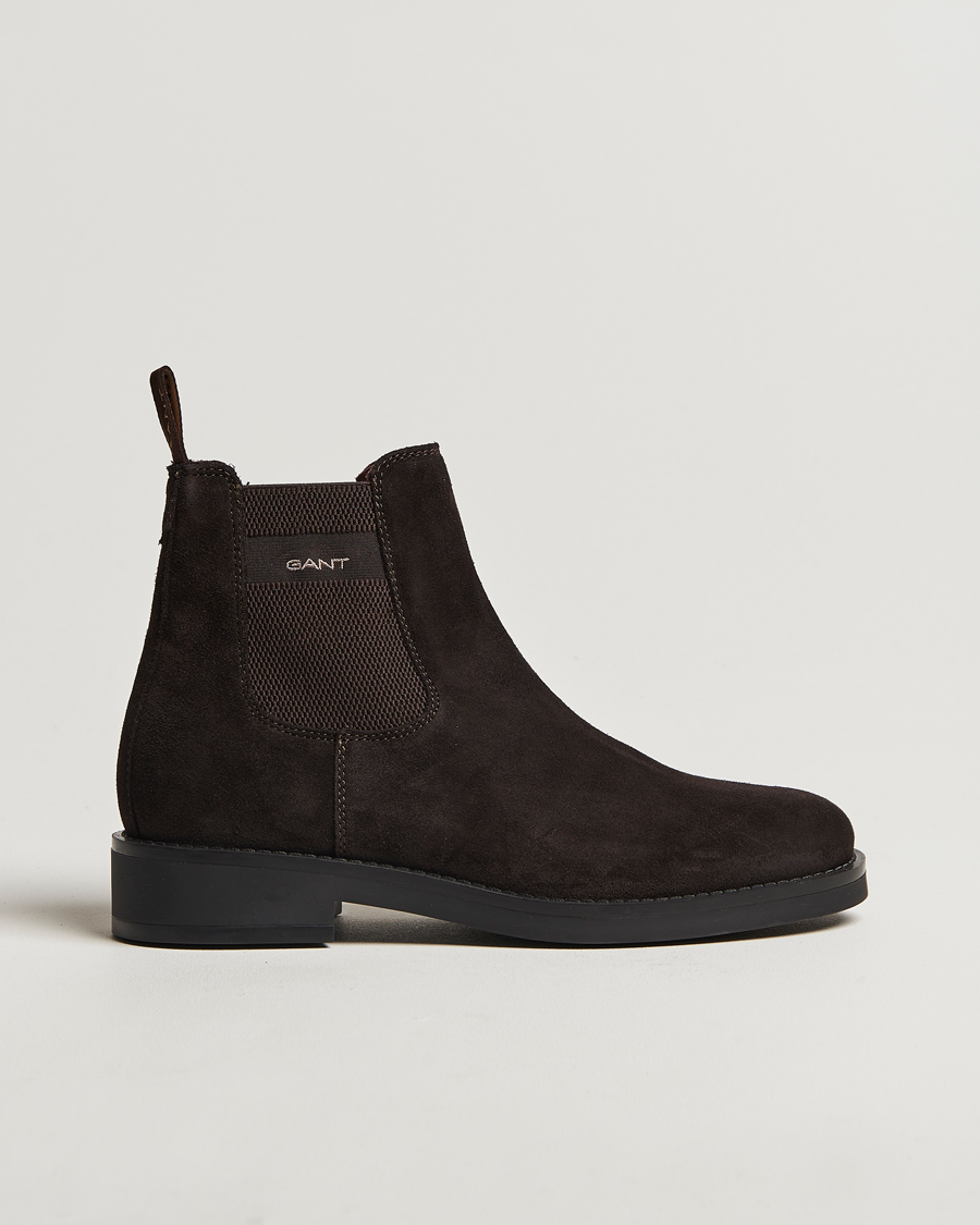 Mies | GANT Prepdale Suede Chelsea Boot Espresso Brown | GANT | Prepdale Suede Chelsea Boot Espresso Brown