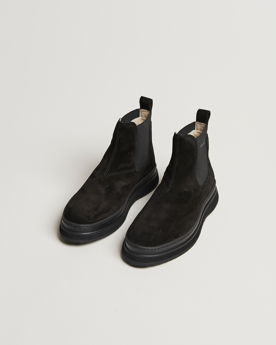 Mies | GANT Blistown Shearling Suede Chelsea Boot Black | GANT | Blistown Shearling Suede Chelsea Boot Black