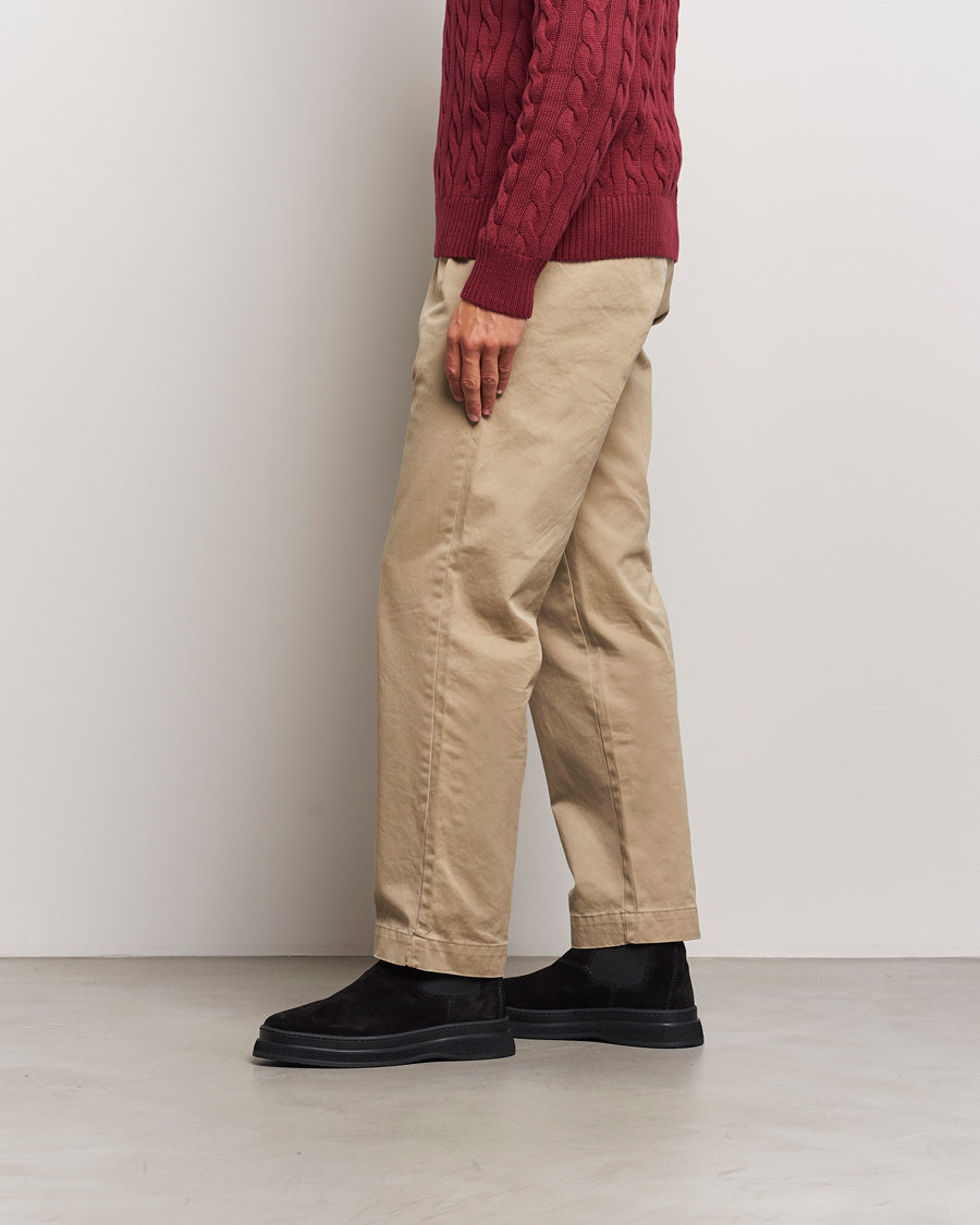 Mies | GANT Blistown Shearling Suede Chelsea Boot Black | GANT | Blistown Shearling Suede Chelsea Boot Black