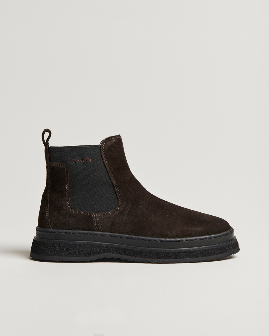 Mies | GANT Blistown Shearling Suede Chelsea Boot Espresso Brown | GANT | Blistown Shearling Suede Chelsea Boot Espresso Brown