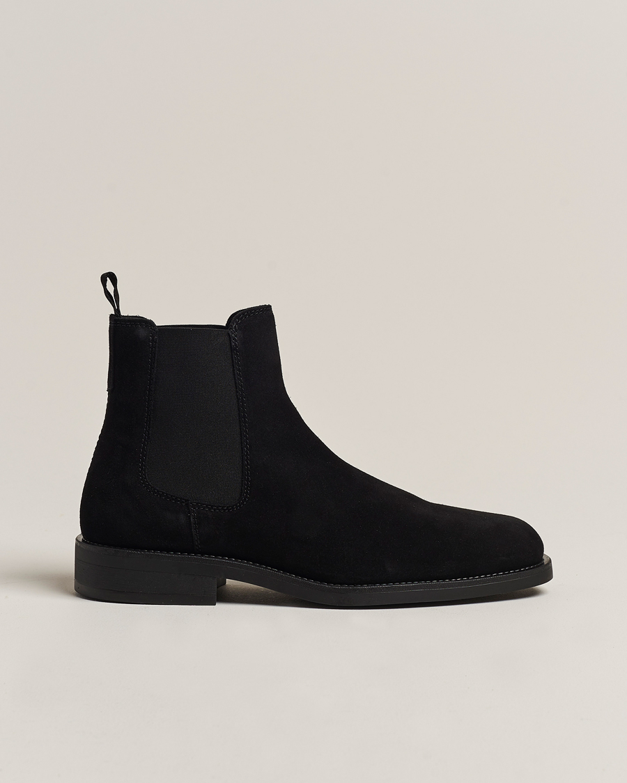 Mies | GANT Rizmood Suede Chelsea Boot Black | GANT | Rizmood Suede Chelsea Boot Black