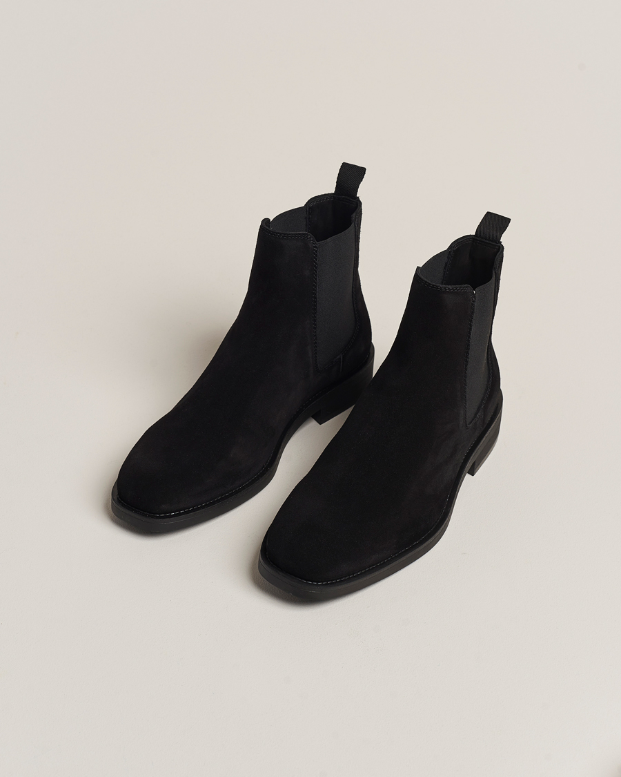 Mies | GANT Rizmood Suede Chelsea Boot Black | GANT | Rizmood Suede Chelsea Boot Black