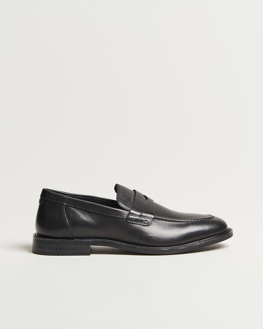Mies | GANT Lozham Leather Loafer Black | GANT | Lozham Leather Loafer Black
