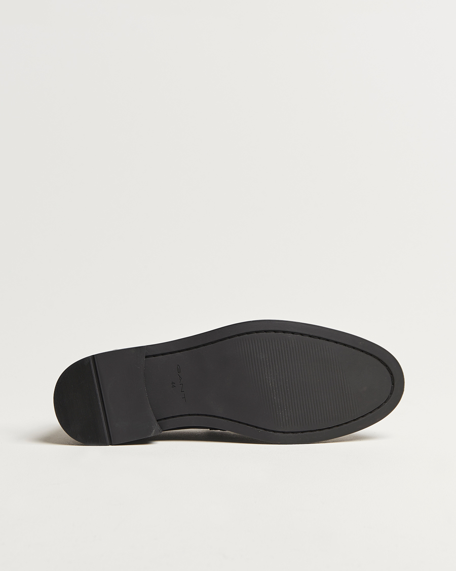 Mies | GANT Lozham Leather Loafer Black | GANT | Lozham Leather Loafer Black