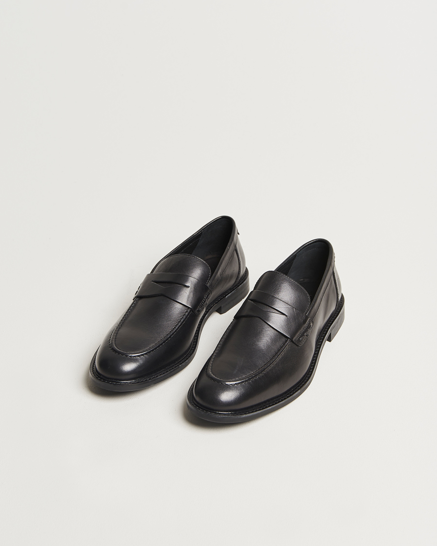 Mies | GANT Lozham Leather Loafer Black | GANT | Lozham Leather Loafer Black