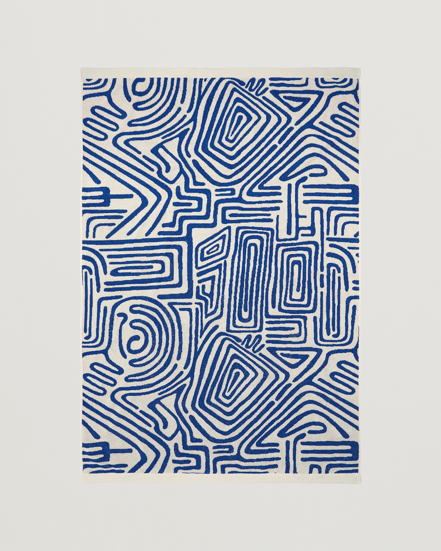 Mies | OAS Eldovado Towel Blue/White | OAS | Eldovado Towel Blue/White