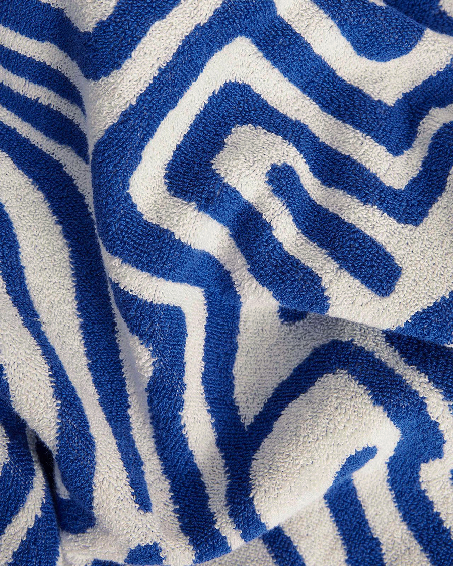 Mies | OAS Eldovado Towel Blue/White | OAS | Eldovado Towel Blue/White