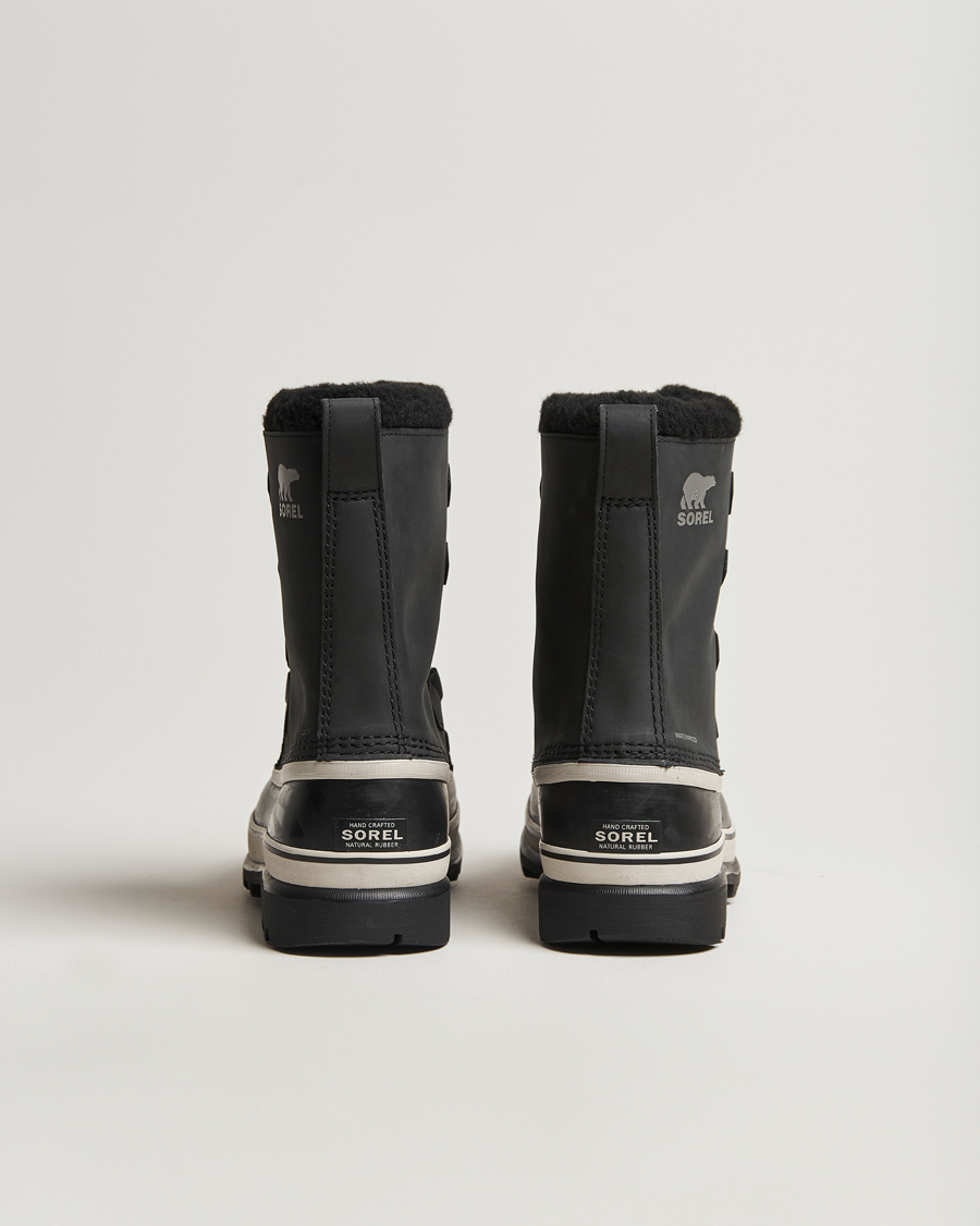 Mies | Nilkkurit | Sorel | Caribou WP Felt Lined Leather Boots Black