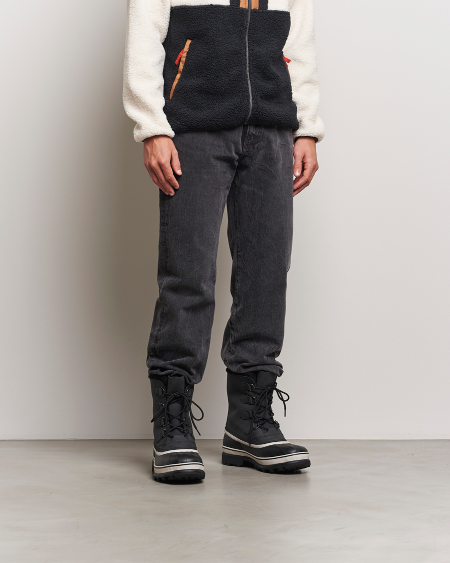 Mies | Nilkkurit | Sorel | Caribou WP Felt Lined Leather Boots Black