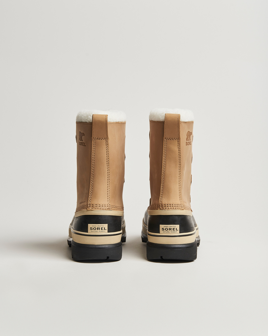 Mies | Nilkkurit | Sorel | Caribou WP Felt Lined Leather Boots Buff
