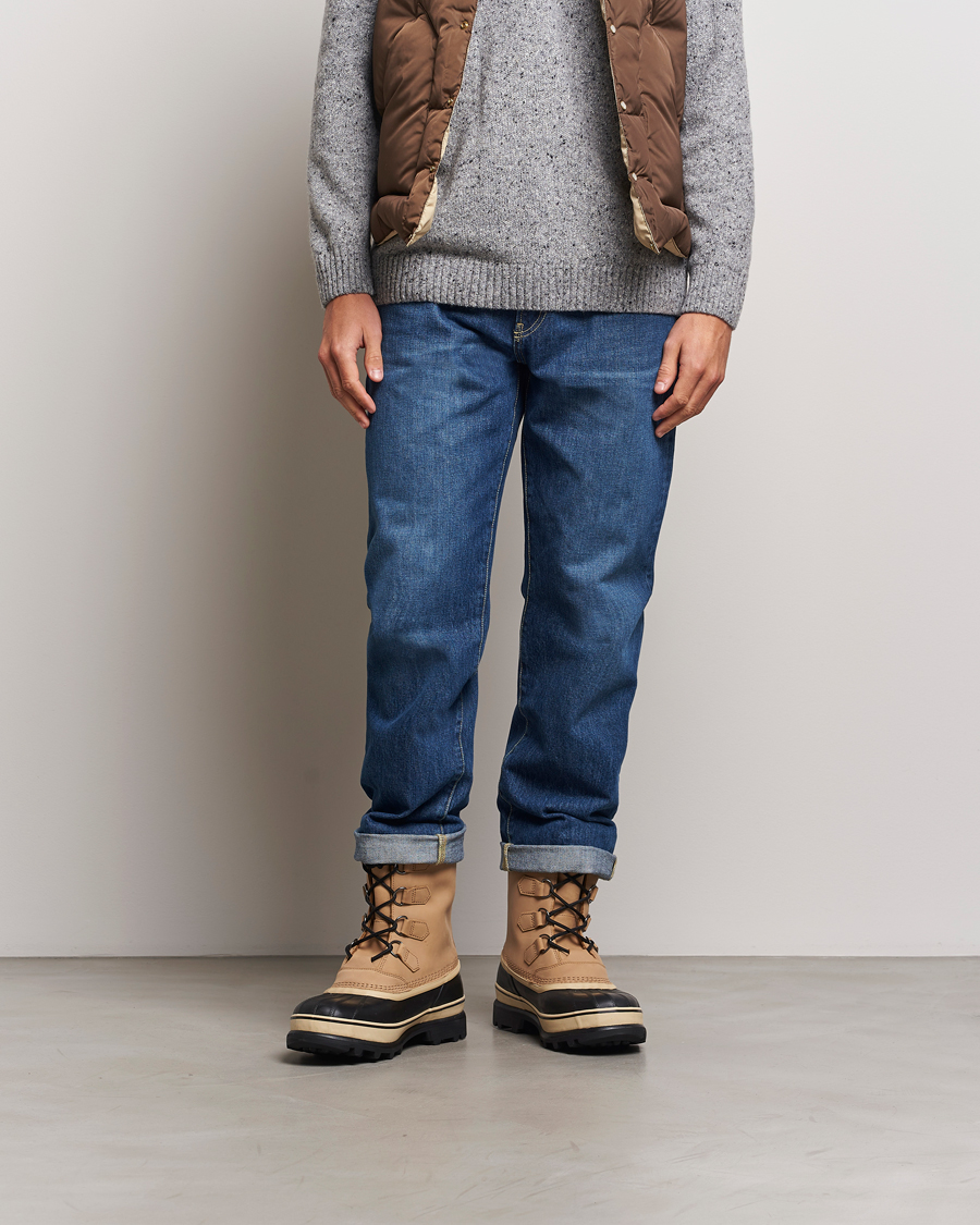 Mies | Nilkkurit | Sorel | Caribou WP Felt Lined Leather Boots Buff