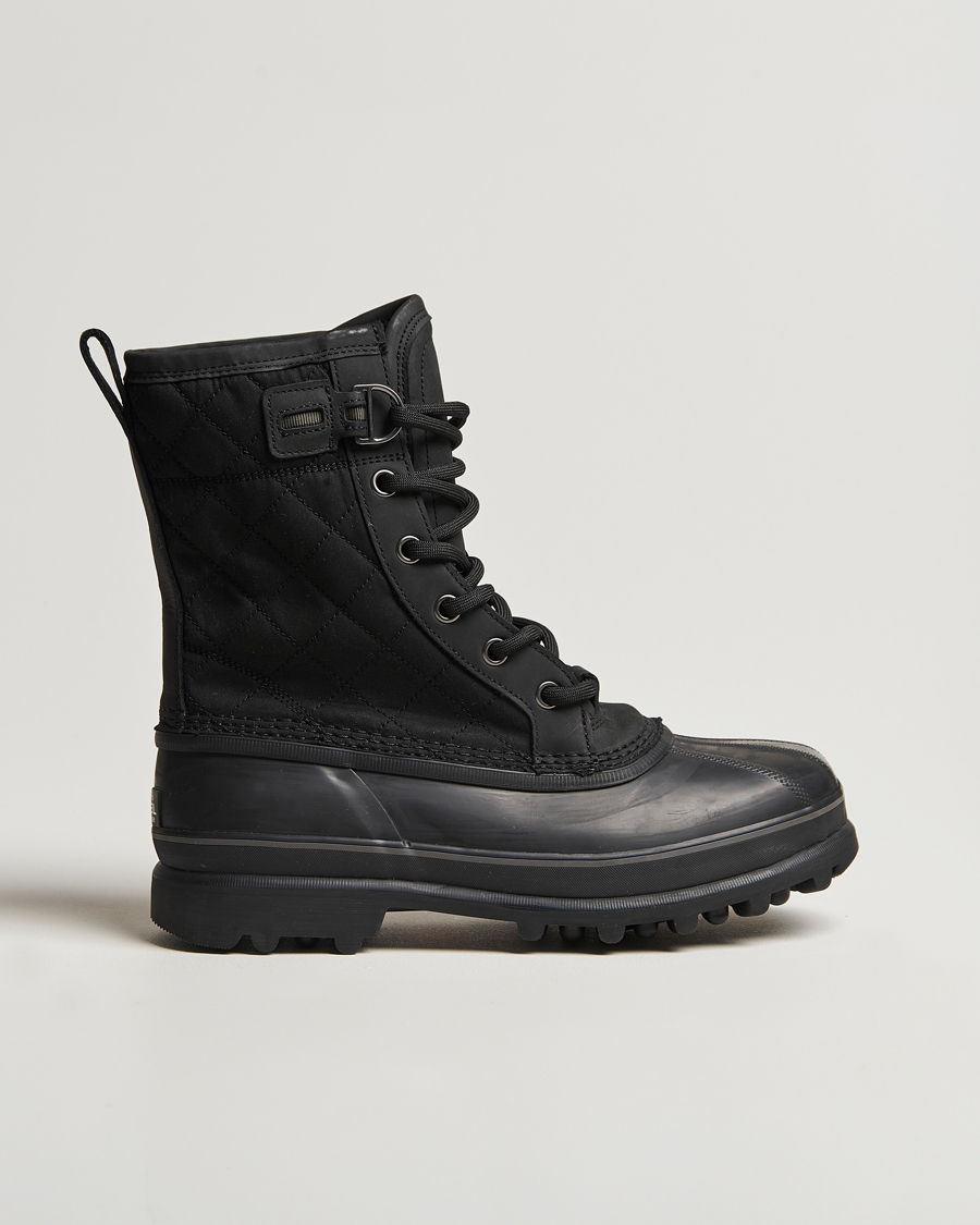 Mies | Sorel Caribou Royal WP Canvas Boots Black | Sorel | Caribou Royal WP Canvas Boots Black