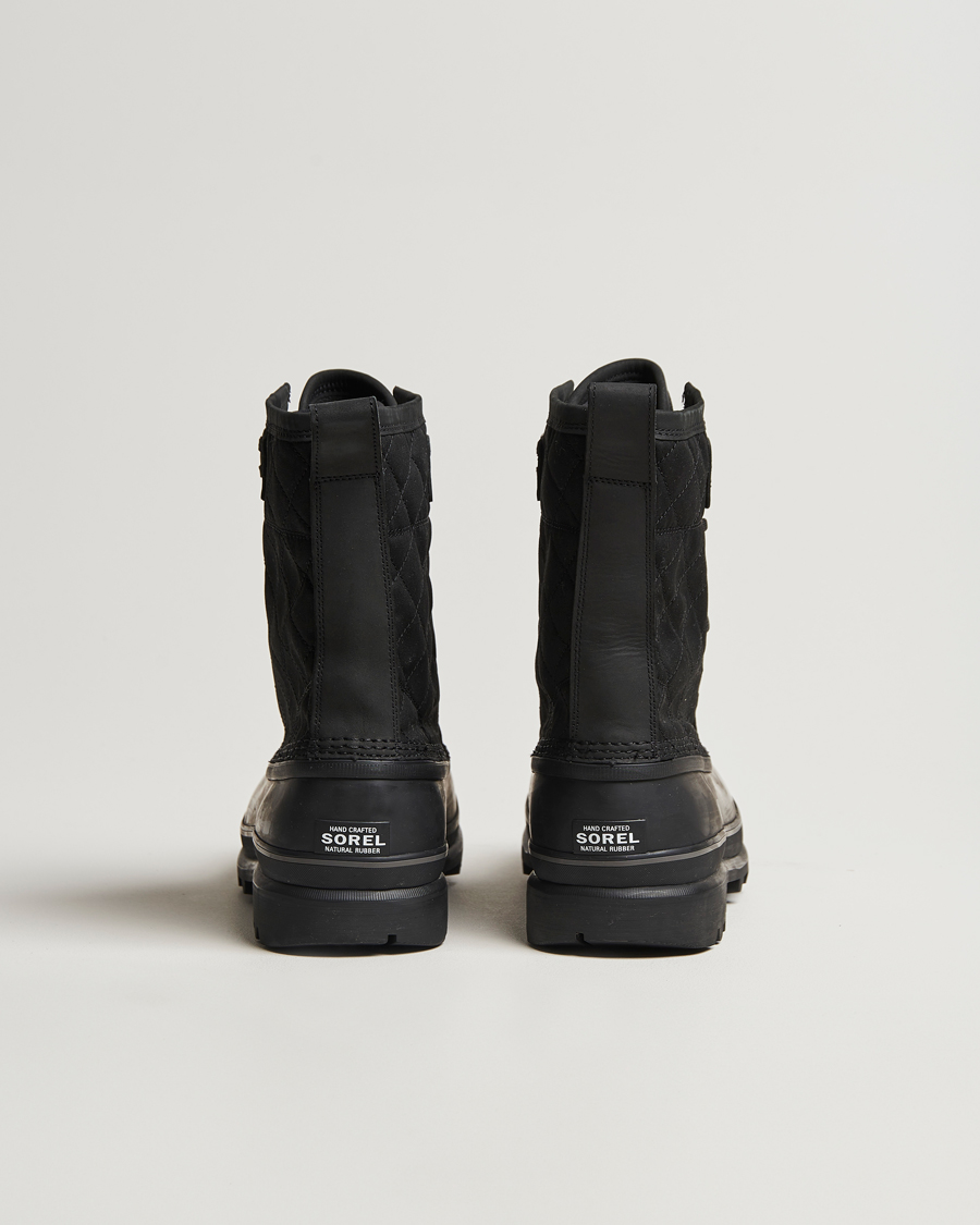 Mies | Sorel Caribou Royal WP Canvas Boots Black | Sorel | Caribou Royal WP Canvas Boots Black