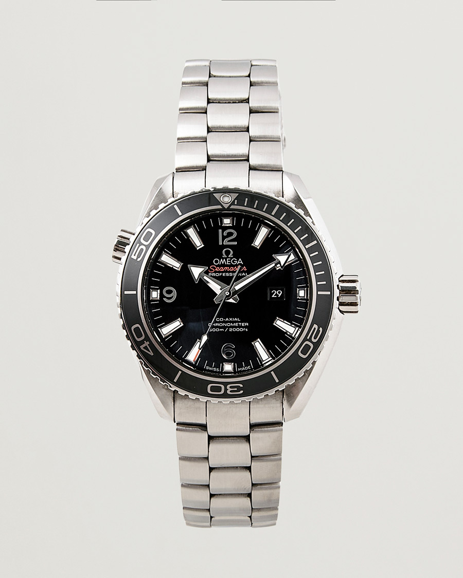 Mies | Omega Pre-Owned Seamaster PO 2323.0382.0010.01 Steel Black Silver | Omega Pre-Owned | Seamaster PO 2323.0382.0010.01 Steel Black Silver