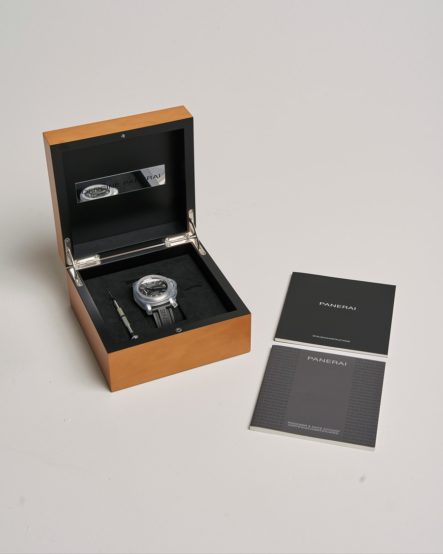 Mies | Panerai Pre-Owned Luminor Marina 8 Days 00510 Silver | Panerai Pre-Owned | Luminor Marina 8 Days 00510 Silver