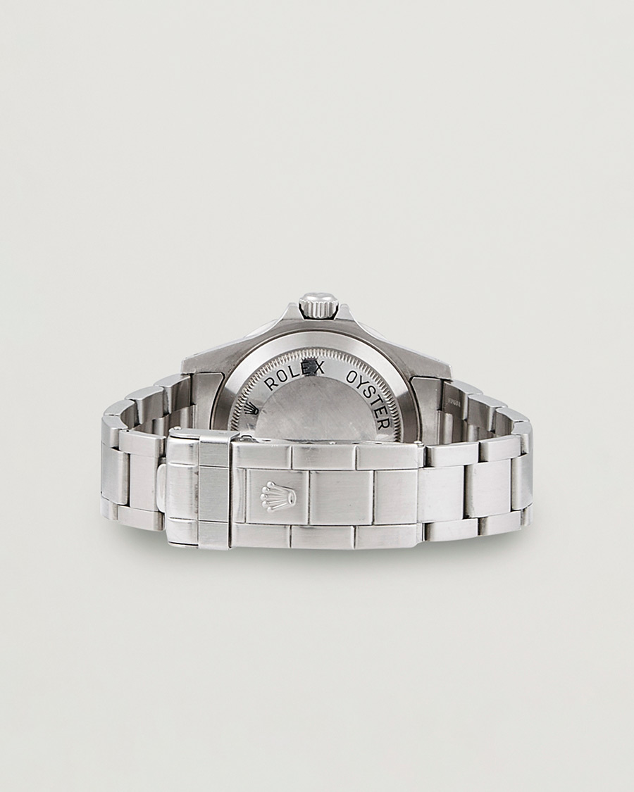Mies | Rolex Pre-Owned Sea Dweller 16600 Oyster Perpetual Steel Black Silver | Rolex Pre-Owned | Sea Dweller 16600 Oyster Perpetual Steel Black Silver