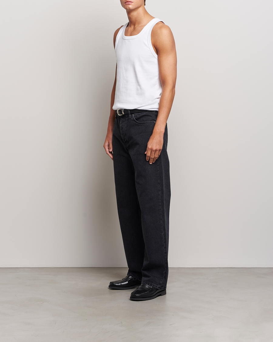 Mies | Kauluspaidat | Sunflower | Loose Jeans Black Wash 2