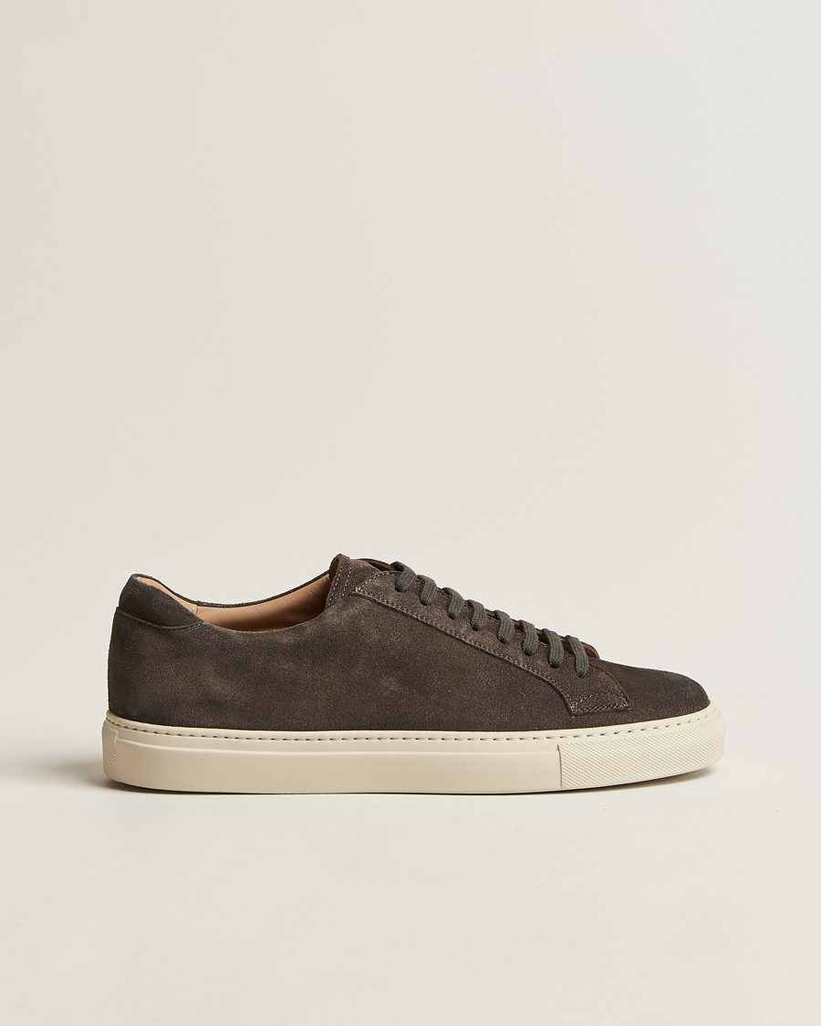 Mies | Tennarit | Sweyd | 055 Suede Sneaker Dark Grey