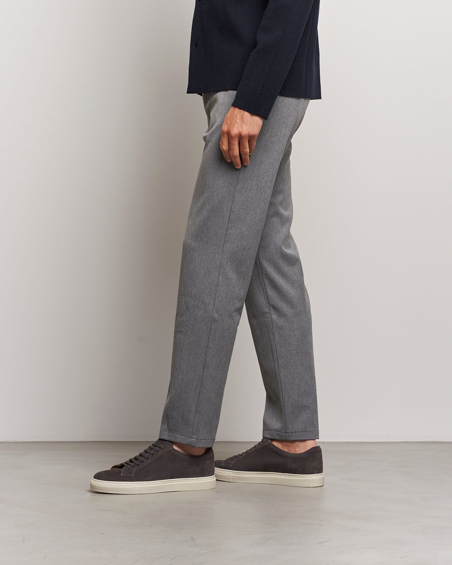 Mies | Tennarit | Sweyd | 055 Suede Sneaker Dark Grey