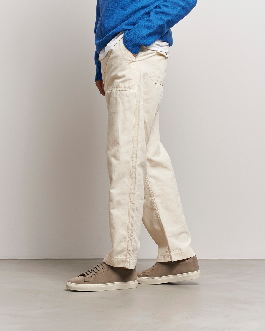 Mies | Tennarit | Sweyd | 055 Suede Sneaker Taupe