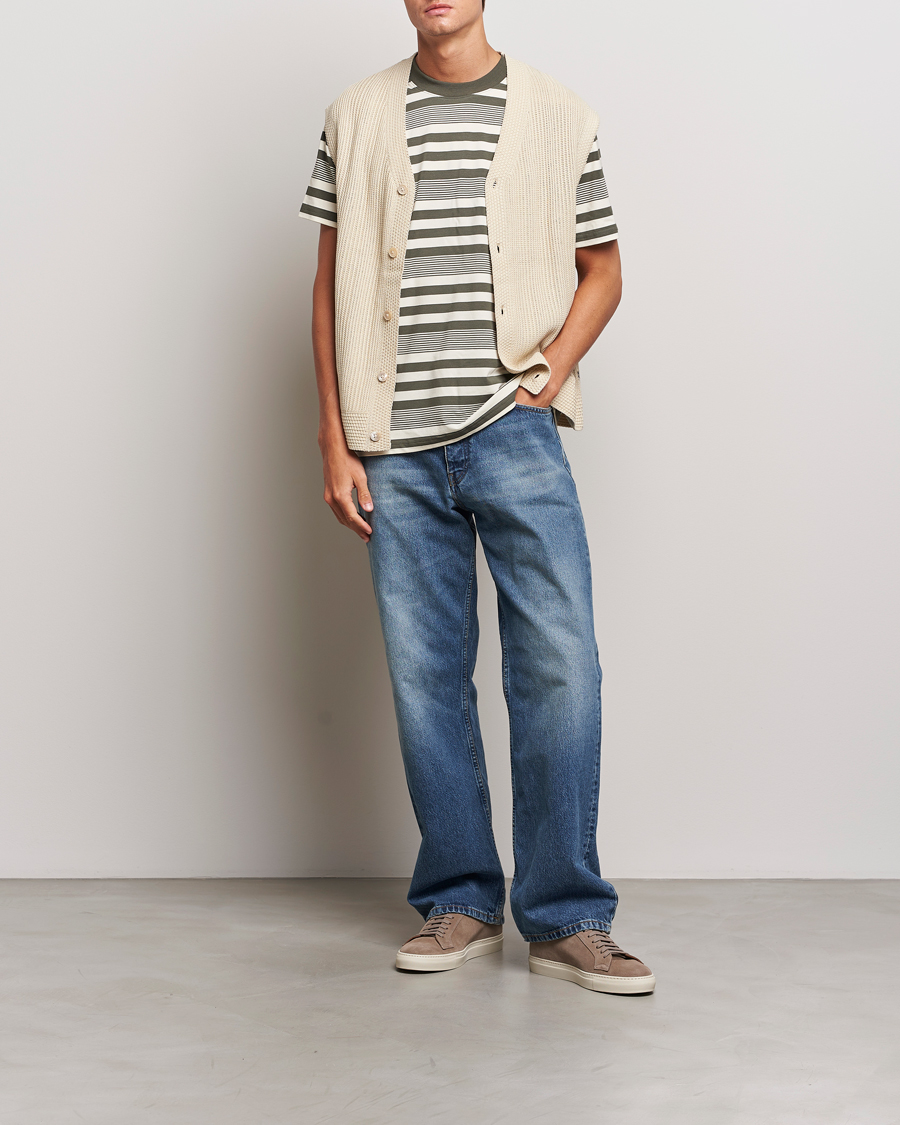 Mies | Puserot | NN07 | Reece Knitted Vest Ecru