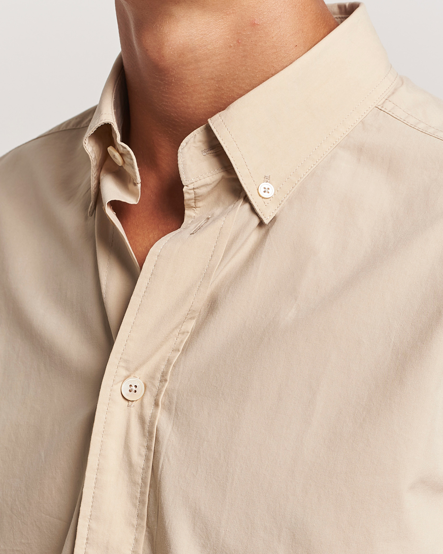 Mies | Kauluspaidat | NN07 | Colby Lyocell/Cotton Button Down Shirt White Peppar