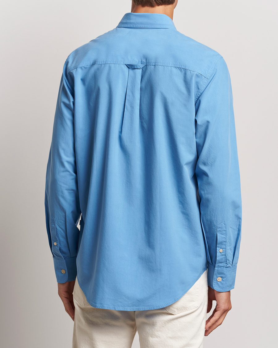 Mies | Kauluspaidat | NN07 | Colby Lyocell/Cotton Button Down Shirt Blue Jasper