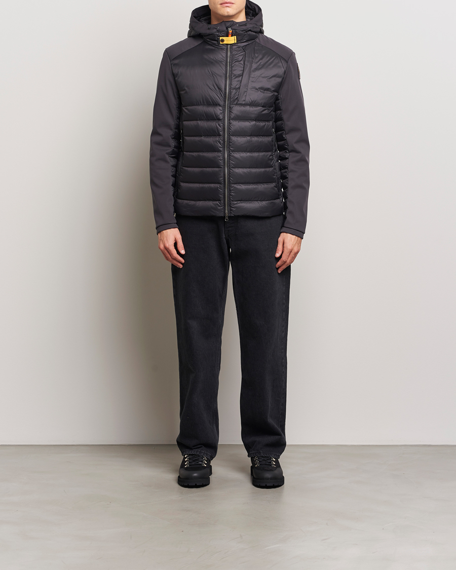 Mies | Takit | Parajumpers | Kinari Hybrid Hooded Jacket Black