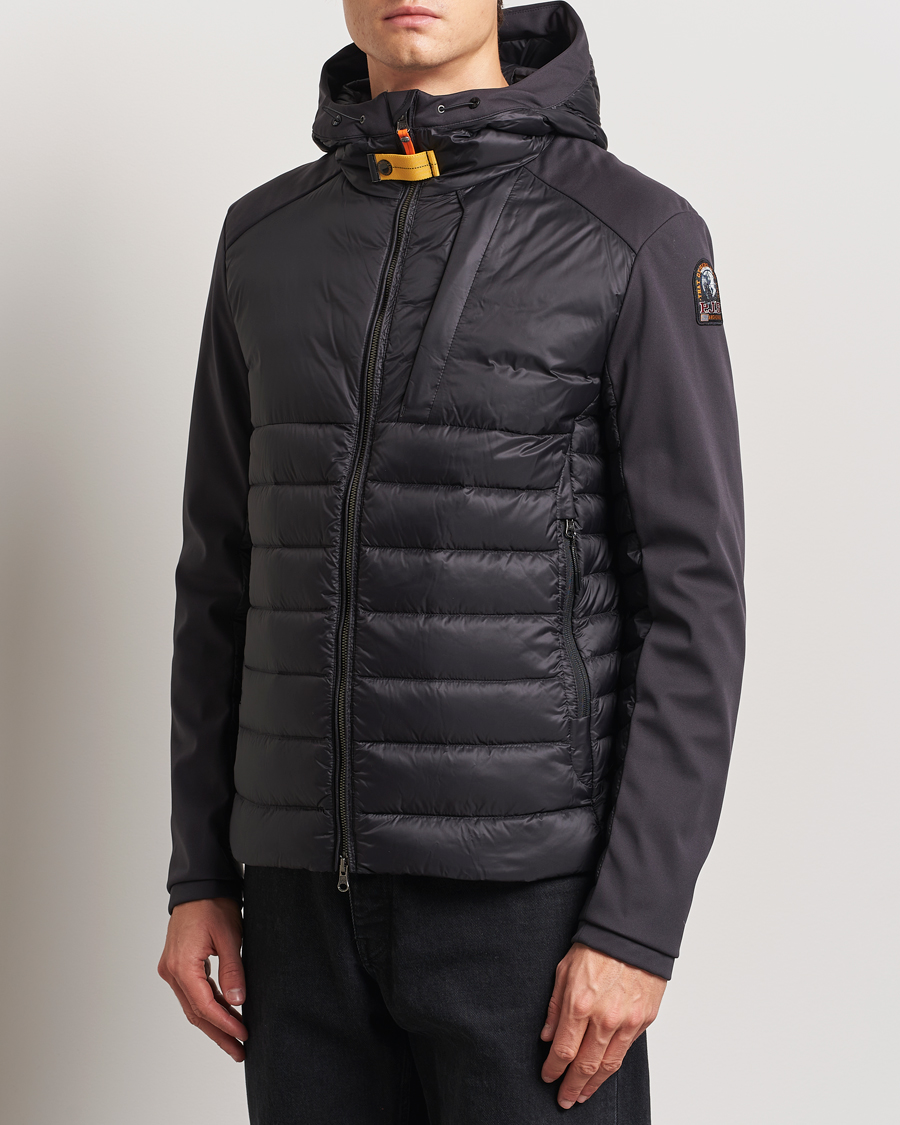 Mies | Takit | Parajumpers | Kinari Hybrid Hooded Jacket Black